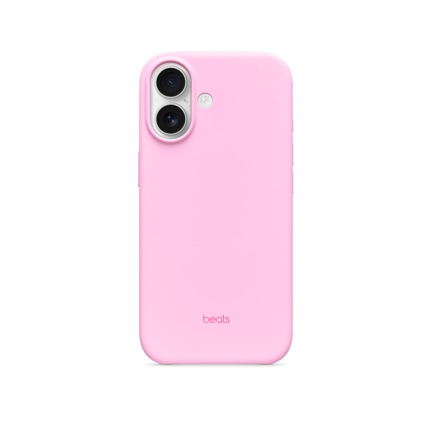Beats iPhone 17 Pro Max Case with MagSafe & Camera Control, Matte Finish, Microfiber Lining – Pebble Pink