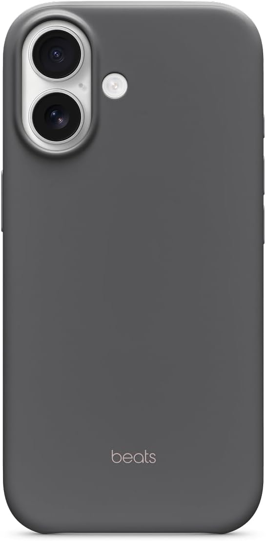 Beats iPhone 17 Case with MagSafe & Camera Control, Matte Finish, Microfiber Lining – Granite Gray