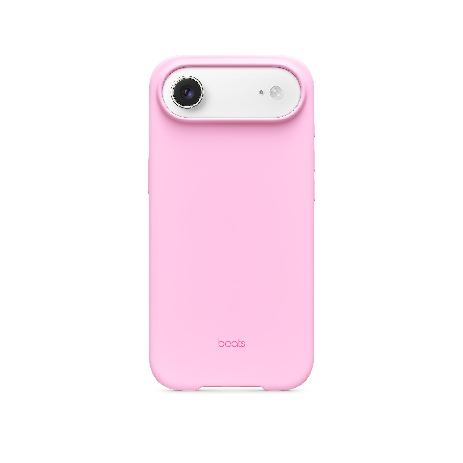 Beats iPhone 17 Pro Max Case with MagSafe & Camera Control, Matte Finish, Microfiber Lining – Pebble Pink