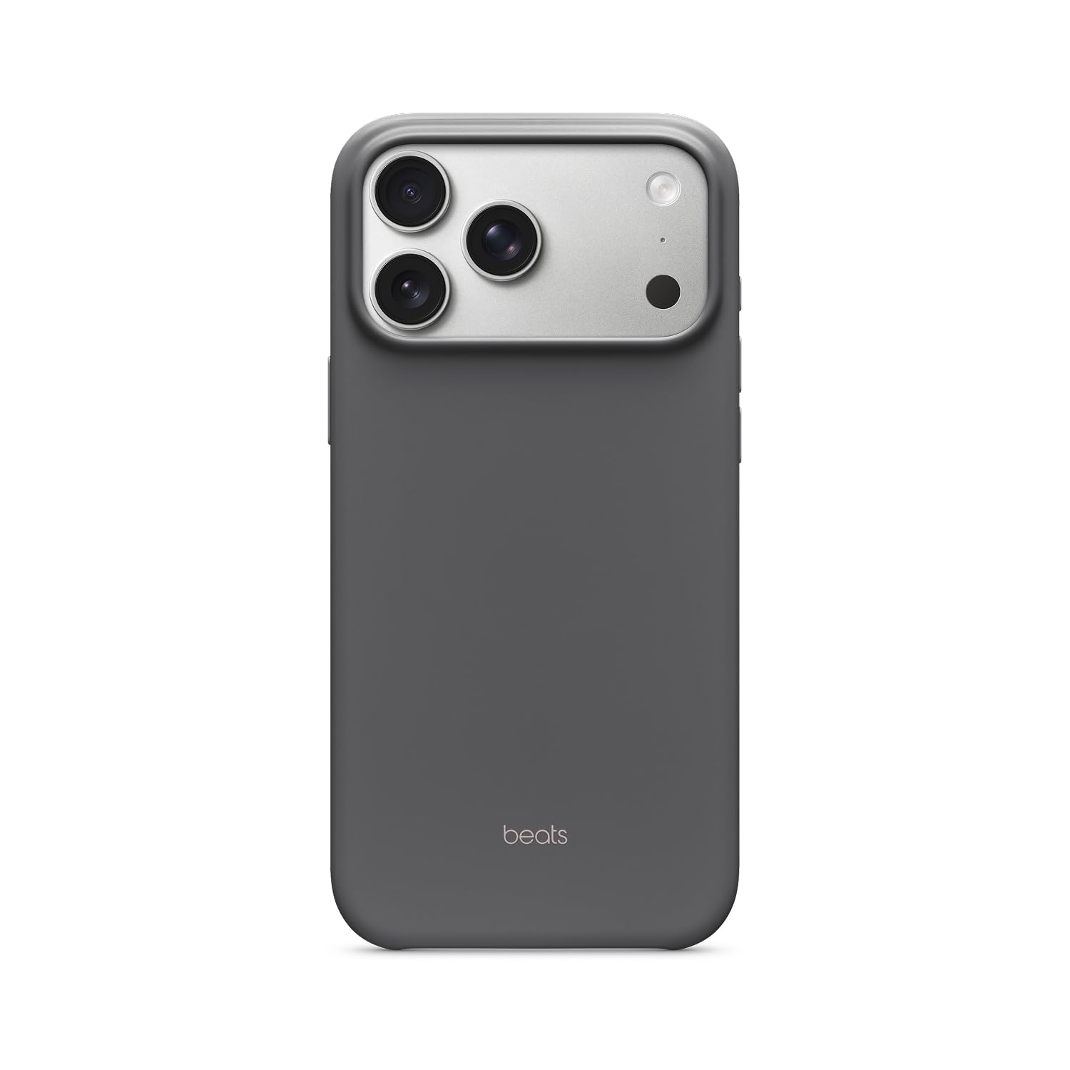 Beats iPhone 17 Case with MagSafe & Camera Control, Matte Finish, Microfiber Lining – Granite Gray