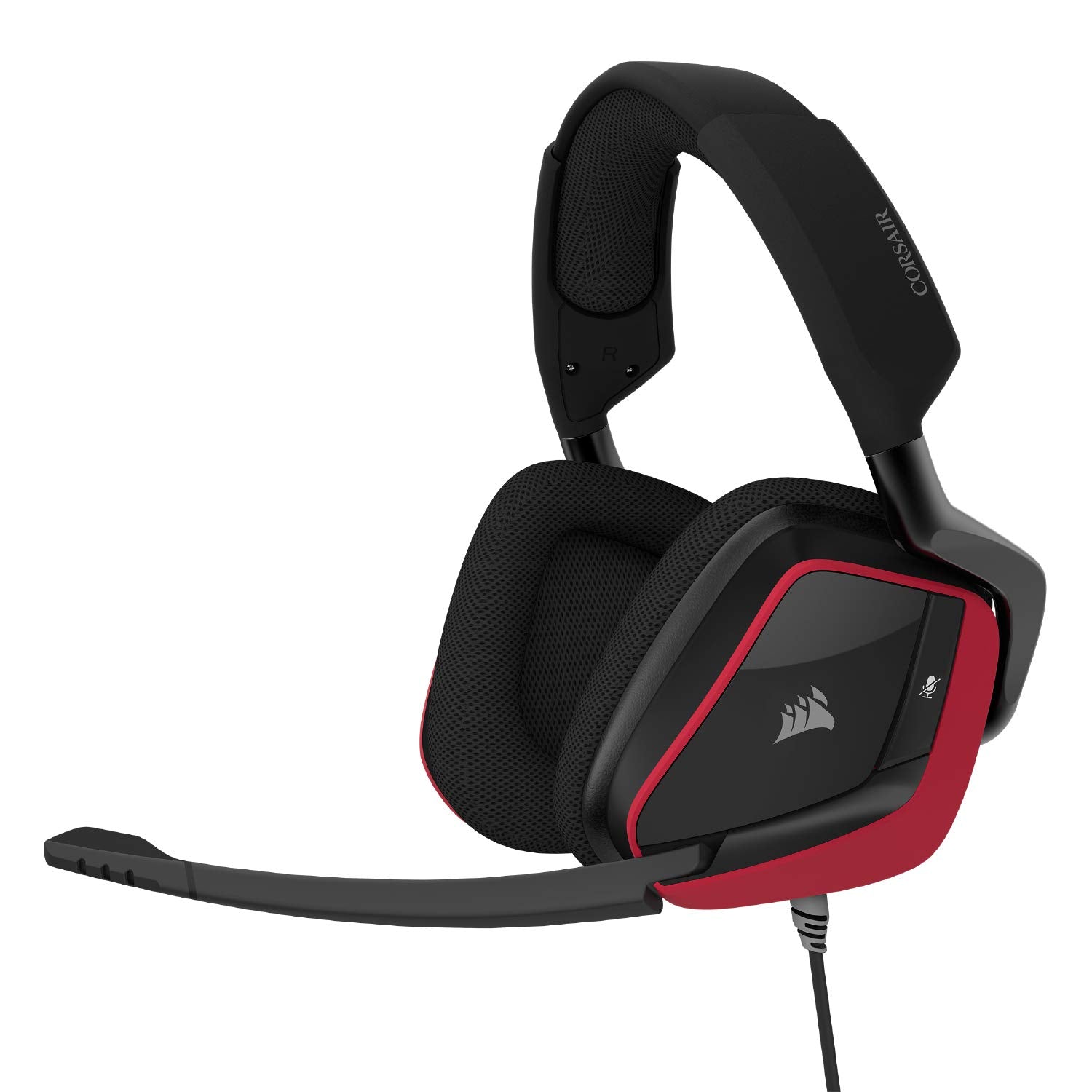 Corsair Void RGB Elite Wireless Gaming Headset – 7.1 Surround Sound – Omni-Directional Microphone – Microfiber Mesh Earpads – Up to 40ft Range – iCUE Compatible – PC, Mac, PS5, PS4 – Carbon