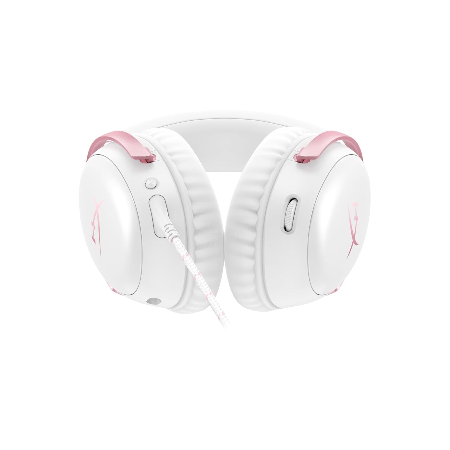 HyperX Cloud III – Wired Gaming Headset, PC, PS5, Xbox Series X|S, Angled 53mm Drivers, DTS, Memory Foam, Durable Frame, Ultra-Clear 10mm Mic, USB-C, USB-A, 3.5mm – Pink