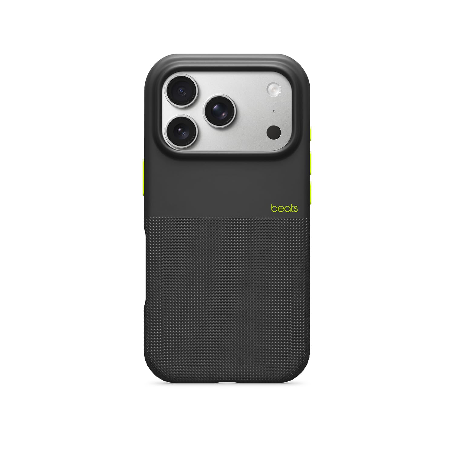 Beats iPhone 17 Pro Rugged Case with MagSafe & Camera Control, Scratch & Drop Tested, Matte Texture with Microfiber Lining - Alpine Gray